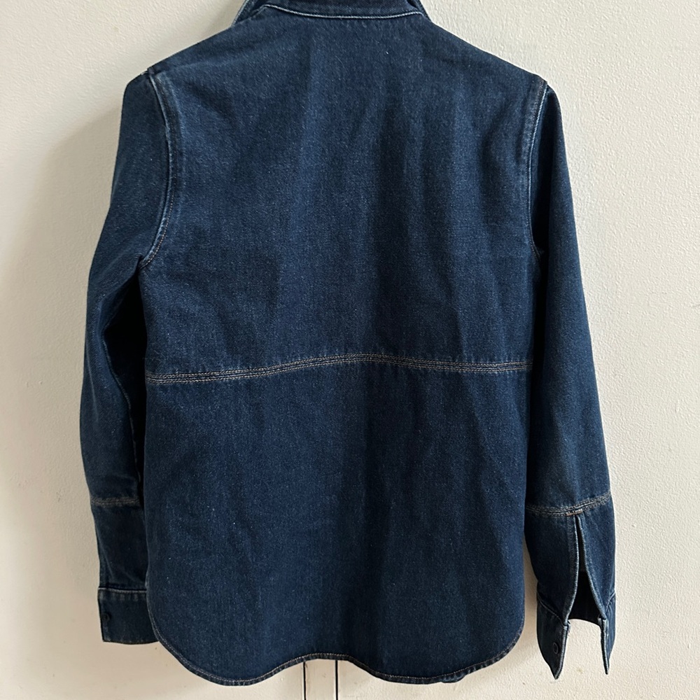 Stylish Cos Denim Button-Up Shirt/ jacket - Picture 3 of 4